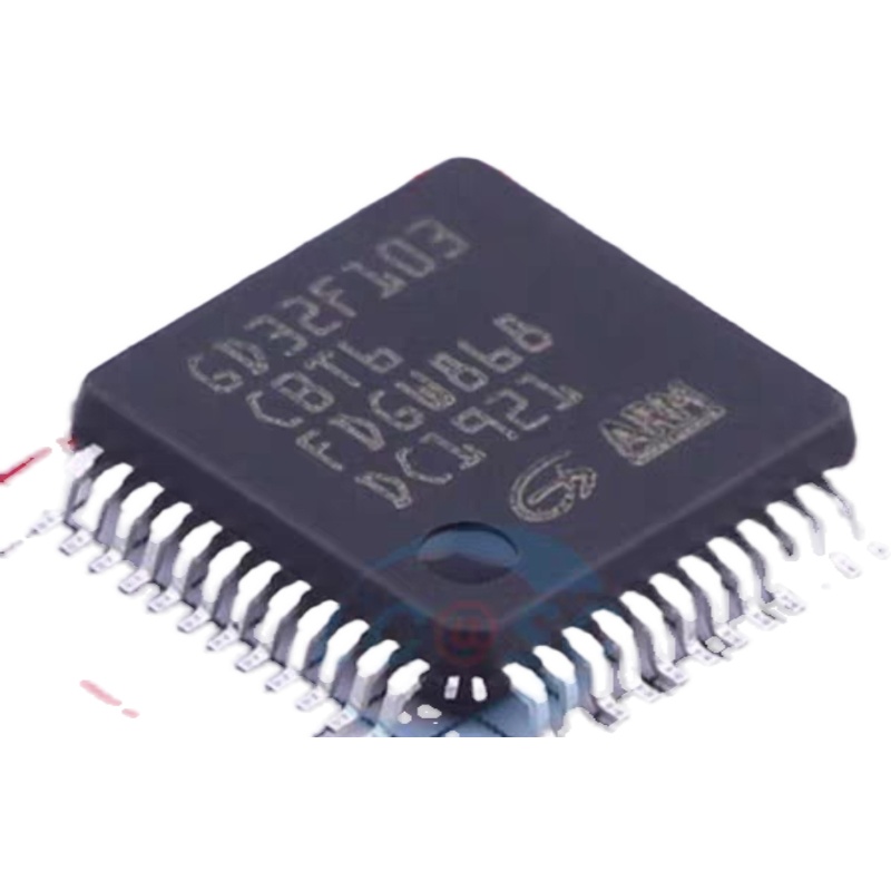 原装GD32F350CBT6 LQFP-48 ARM Cortex-M4 32位微控制器-MCU芯片