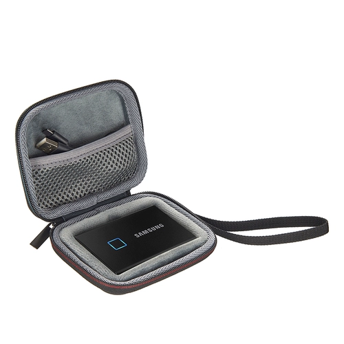 Подходит для Samsung T7 Shield Swield -State Hard Disk Copect Cover T5/T9 Сумка для жесткого диска Touch Seansismic Hard Hands Box