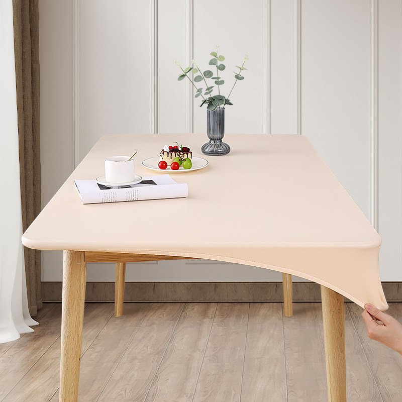 全包桌布防水防油免洗防烫餐桌台布茶几布艺桌桌罩书桌in学生