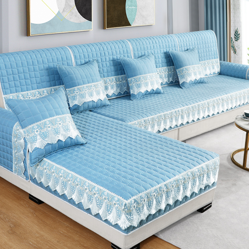 Trượt đệm sofa đệm Four Seasons chung bao gồm tất cả phổ sofa lại che đậy đơn giản sofa Khăn treo lên Bắc Âu