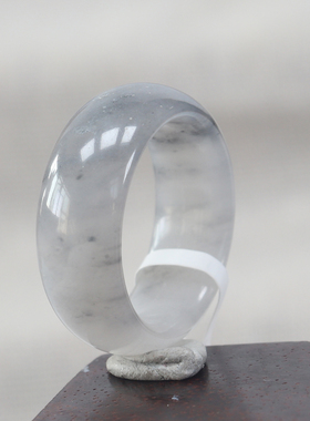 新疆金丝玉石英岩玉天山翠戒指女冰种飘花轻奢素圈指环10号圈口