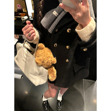 Lily Rosemary/ 巴黎浪漫 限定羊毛经典贵气金扣呢大衣