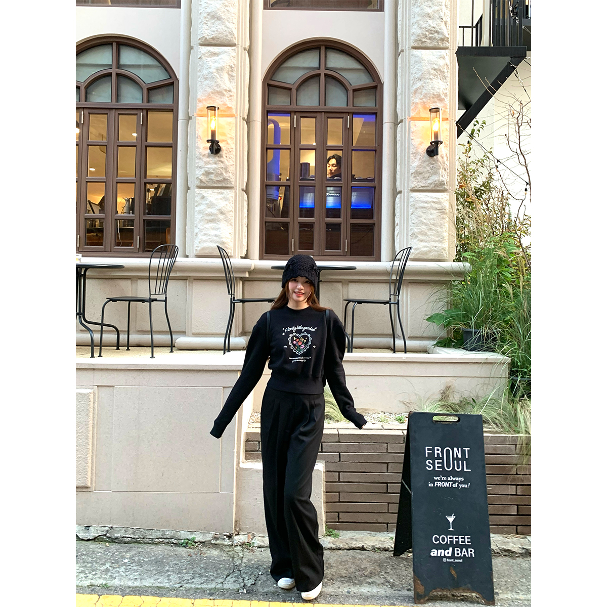 LilyRosemary长裤压褶