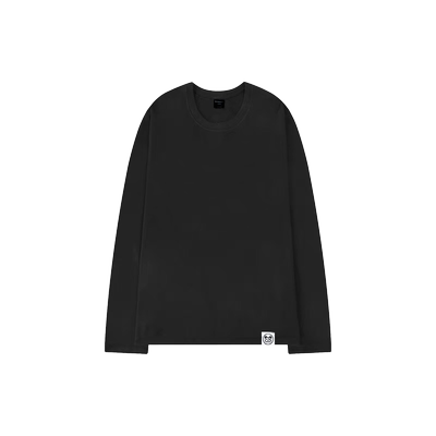 韦恩泽维尔长袖休闲大码纯色T恤