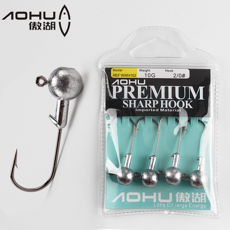 傲湖1.5g3g5g7g10g14g铅头钩光威路亚软饵假饵鳜鱼花鱼翘嘴路亚饵