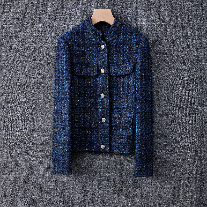 时尚外套骨子里的优雅气质亮丝粗花呢直筒短款小香风外套女秋新款,女装/女士精品,短外套,淘宝优惠券,粉丝福利购,淘宝优惠卷