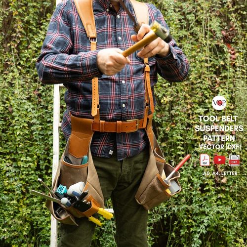 手工皮具图纸 工具包vp232