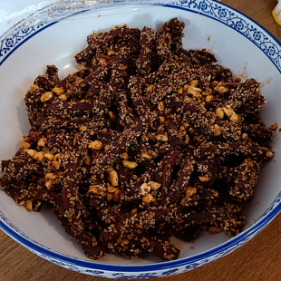 四川乐山特产太平海鲍麻辣五香多口味豆腐干 散装现拌抽真空零食