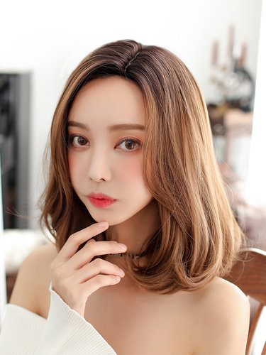 假发女短发自然蓬松逼真卷发齐肩