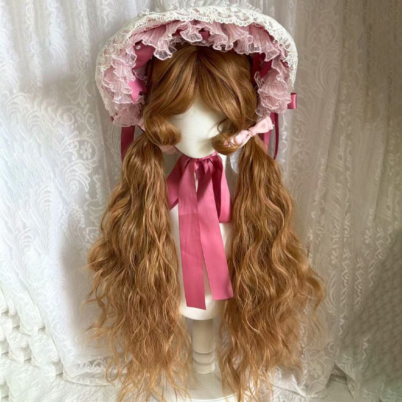 【金发波波】天使金密羊毛卷假发哥特洋娃娃doll洛丽塔蓬松刘海