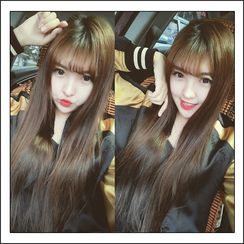 Perruque ANNA LUO  .  Long cheveux raides - Ref 2607449 Image 1