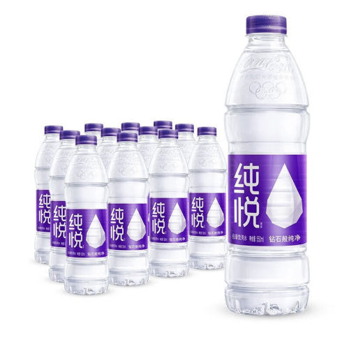 【中粮】可口可乐纯悦饮用水550ml瓶装整箱装 纯悦饮用水550ml*12