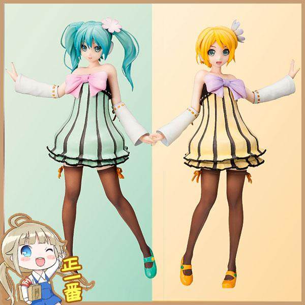 SEGA  糖果 洛裙 彩落 初音未来 镜音 正版 景品 手办 现货