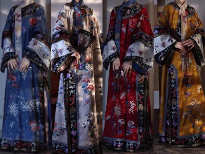 花神妙末代皇后清朝华服