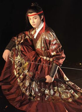 流烟昔泠凌霄伴郎服明制飞鱼服