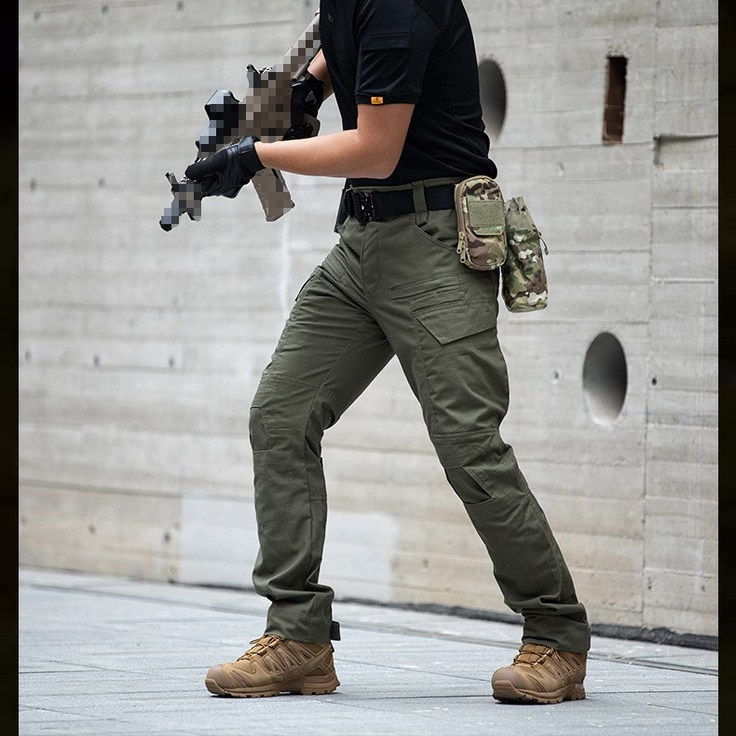 唤龙男战术多袋透气迷彩工装裤