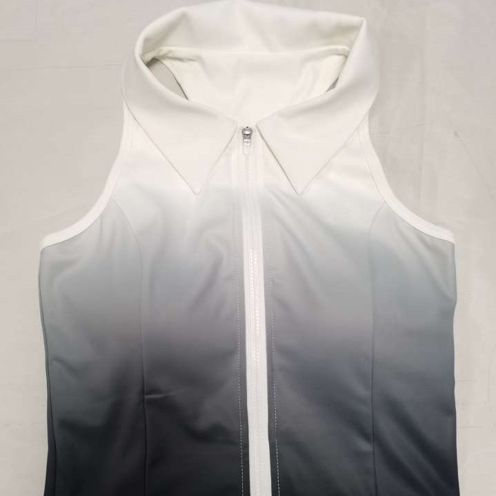 运动短袖女速干透气健身衣无袖网球服T恤户外跑步高尔夫POLO衫女