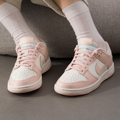 Nike耐克女鞋官方正品Dunk Low粉色板鞋2025冬季运动休闲鞋DD1503