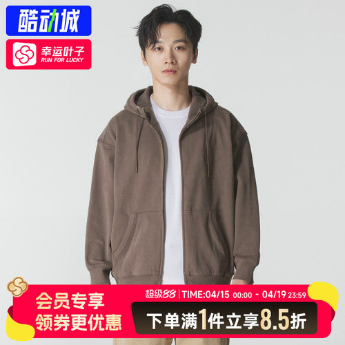 Timberland添柏岚男装26秋季新品户外防风休闲开衫针织夹克A6NC3