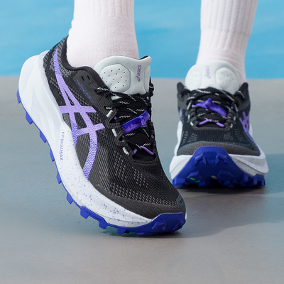 ASICS亚瑟士女鞋2026春季新款跑鞋TRABUCO 14缓震运动鞋1012B938