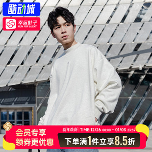 套头衫 阿迪达斯圆领卫衣男女装 运动服加绒长袖 新款 IX1965 2025秋季