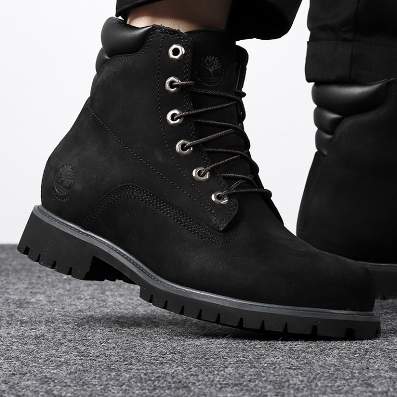 Timberland添柏岚高帮靴男鞋25冬季新款户外休闲鞋复古黑色马丁靴,户外/登山/野营/旅行用品,户外休闲鞋,淘宝优惠券,粉丝福利购,淘宝优惠卷