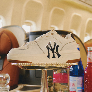 MLB官方正品学长鞋男女鞋2025冬季新款运动鞋低帮休闲鞋厚底板鞋