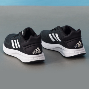 阿迪达斯男鞋DURAMO 10运动鞋网面透气跑步鞋男轻便休闲鞋GW8336