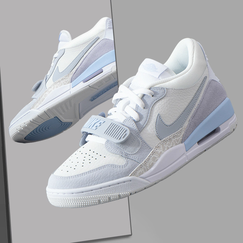 耐克NIKE官方正品男鞋25冬季新款气垫运动鞋透气板鞋AJ312篮球鞋