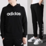 Bộ đồ thể thao Adidas nam mùa thu 2019 mới thể thao áo len trùm đầu áo len dệt kim chân quần - Thể thao sau bộ đồ thể thao nữ