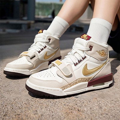 NIKE耐克官方正品女鞋新年款Air Jordan 312中帮板鞋运动鞋休闲鞋