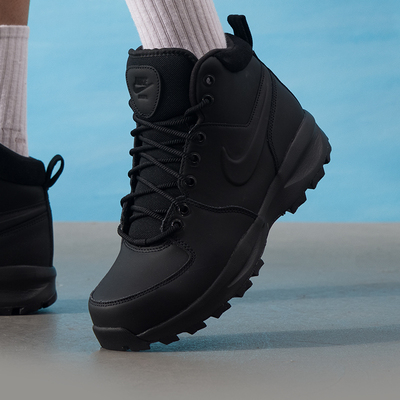 NIKE耐克官方正品男鞋2025秋冬新款户外保暖中高帮大黄靴马丁靴男