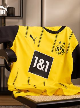 PUMA彪马短袖男装2025新款足球训练球衣运动服休闲透气T恤774946