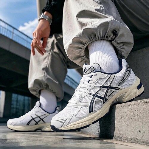 ASICS亚瑟士男鞋女鞋GEL-1130网面透气运动鞋复古情侣休闲鞋