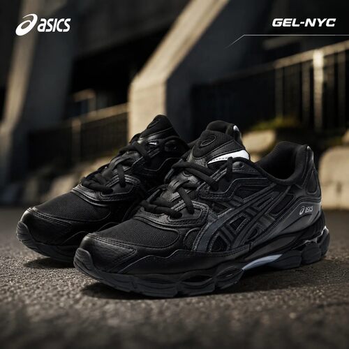 ASICS亚瑟士男鞋秋季运动鞋GEL-NYC复古网面透气休闲鞋慢跑鞋