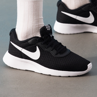 黑白经典 新款 休闲鞋 网面透气运动鞋 耐克Nike女鞋 子跑步鞋 2025春季