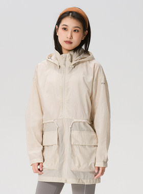【购】哥伦比亚户外女装春夏新品女子拒水运动旅行休闲轻薄外套
