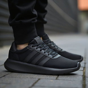 阿迪达斯跑步鞋男鞋春季新款黑武士减震透气运动鞋休闲鞋GW7954