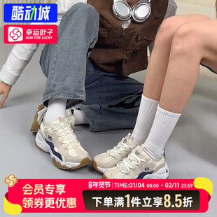 斯凯奇熊猫鞋官方正品女鞋男鞋秋季新款运动鞋厚底增高减震老爹鞋