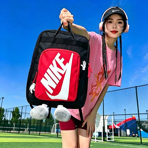 幸运叶子|耐克双肩包男女通用2026新款大容量运动背包学生书包