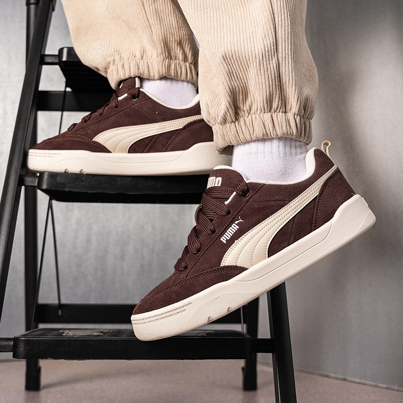 彪马男女同款情侣鞋官方正品PARK巧克力棕板鞋2026春季新款休闲鞋,运动鞋new,板鞋,淘宝优惠券,粉丝福利购,淘宝优惠卷