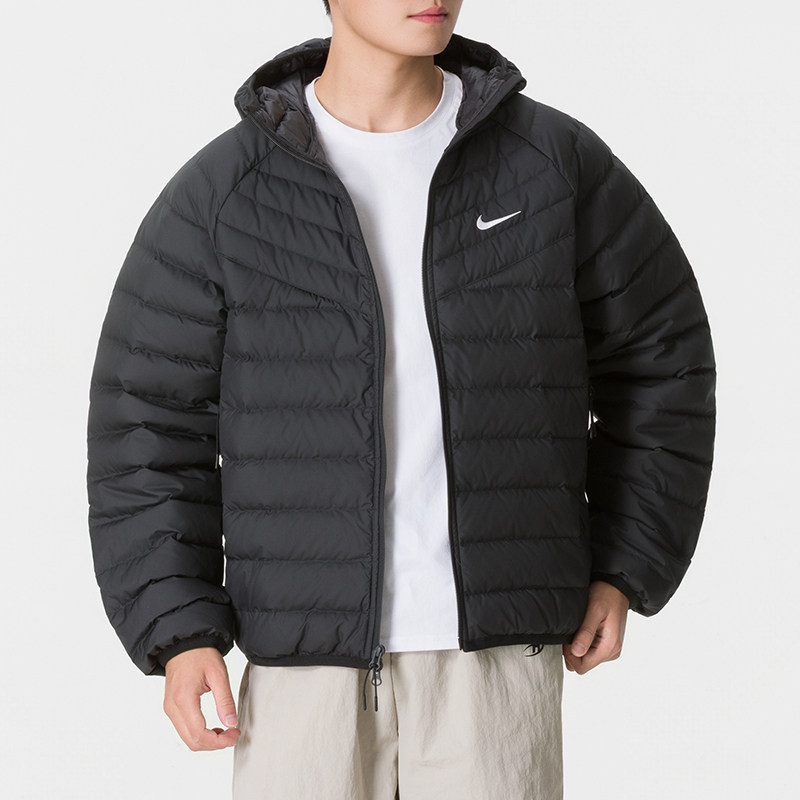 幸运叶子|NIKE耐克男装羽绒服2026秋冬新款保暖厚外套户外运动服