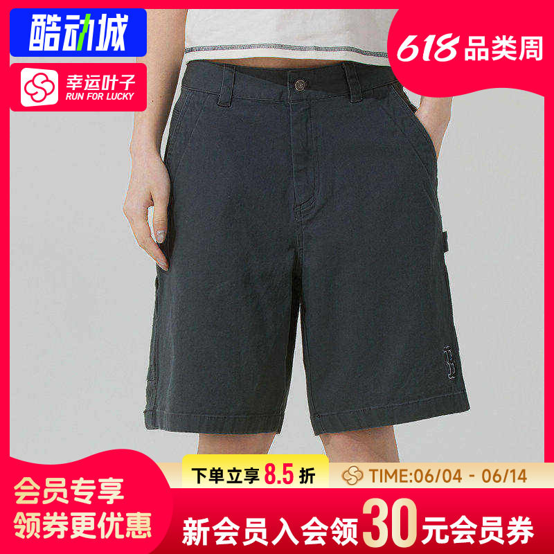 幸运叶子|MLB男裤女裤新款情侣运动裤跑步训练舒适透气休闲短裤