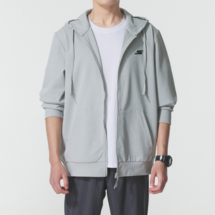 斯凯奇冬季新款女款男装运动休闲服薄款外套小个子夹克简约棒球服