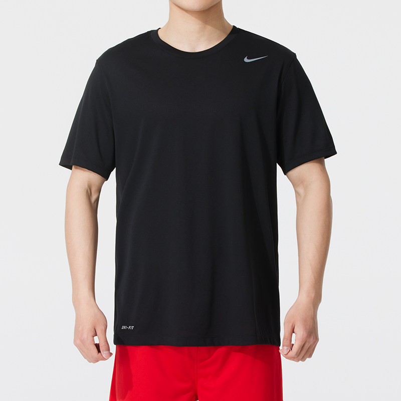 Nike耐克速干短袖T恤男2026新款男士紧身运动服透气训练上衣男装
