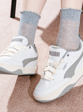 彪马男女同款情侣鞋官方正品Park白烟灰色板鞋2026春季新款休闲鞋