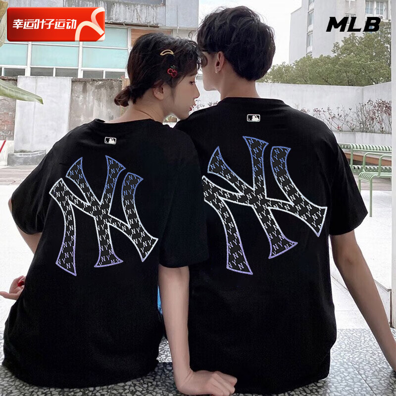 幸运叶子|MLB短袖男装女装2026新款休闲宽松运动服上衣T恤情侣装图片