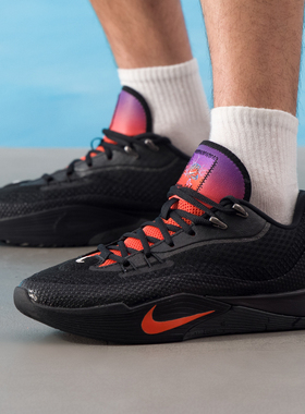 Nike耐克男鞋官方正品S.T. Flare气焰篮球鞋实战训练黑武士运动鞋