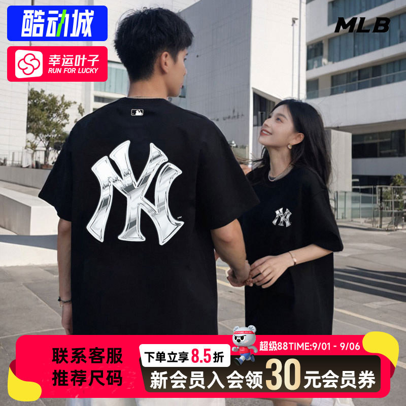 幸运叶子|MLB官方正品男装女装短袖26秋季新款宽松透气运动服T恤图片