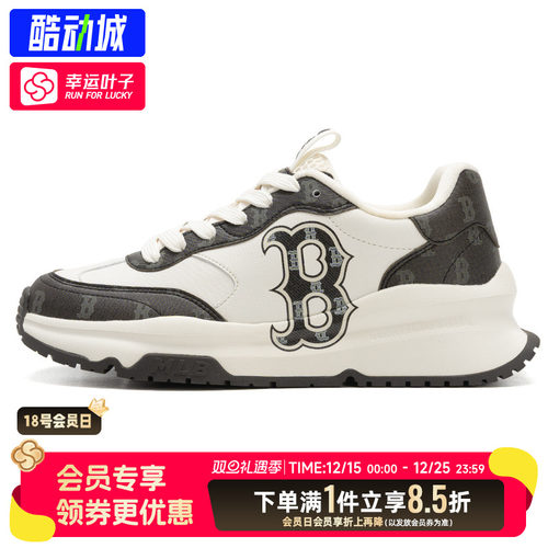 MLB男女系带正品休闲鞋减震轻便